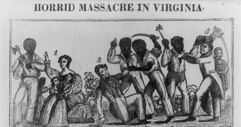 Horrid massacre in Virginia. Photo: Library of Congress